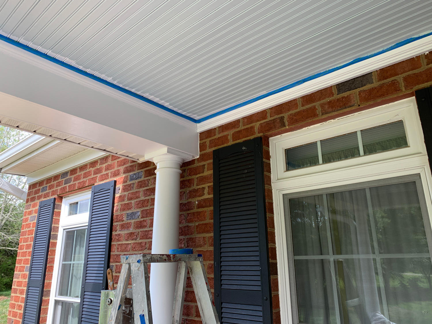 Painting the Home, Exterior Spaces: The Front Porch Part 2 - Ampa Home